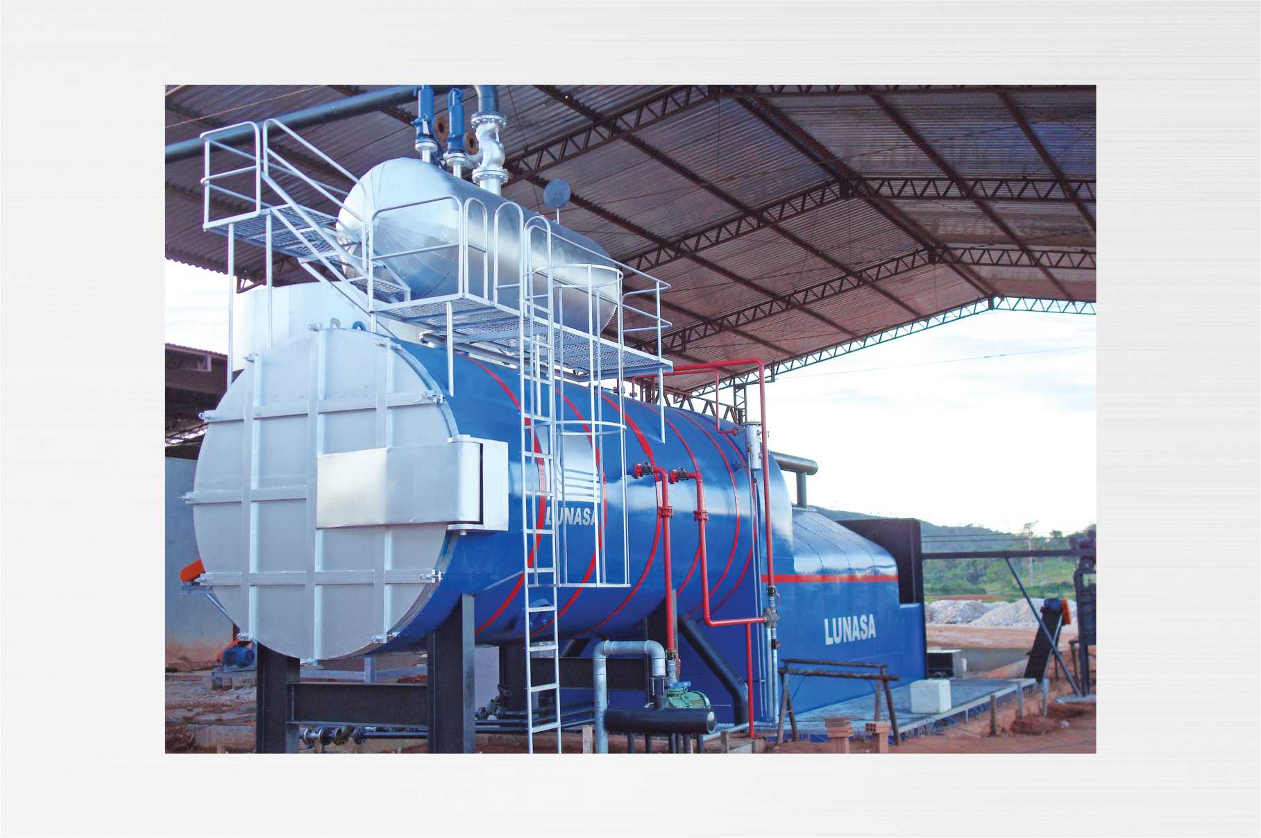 Caldeira 15.000 kg/v/h