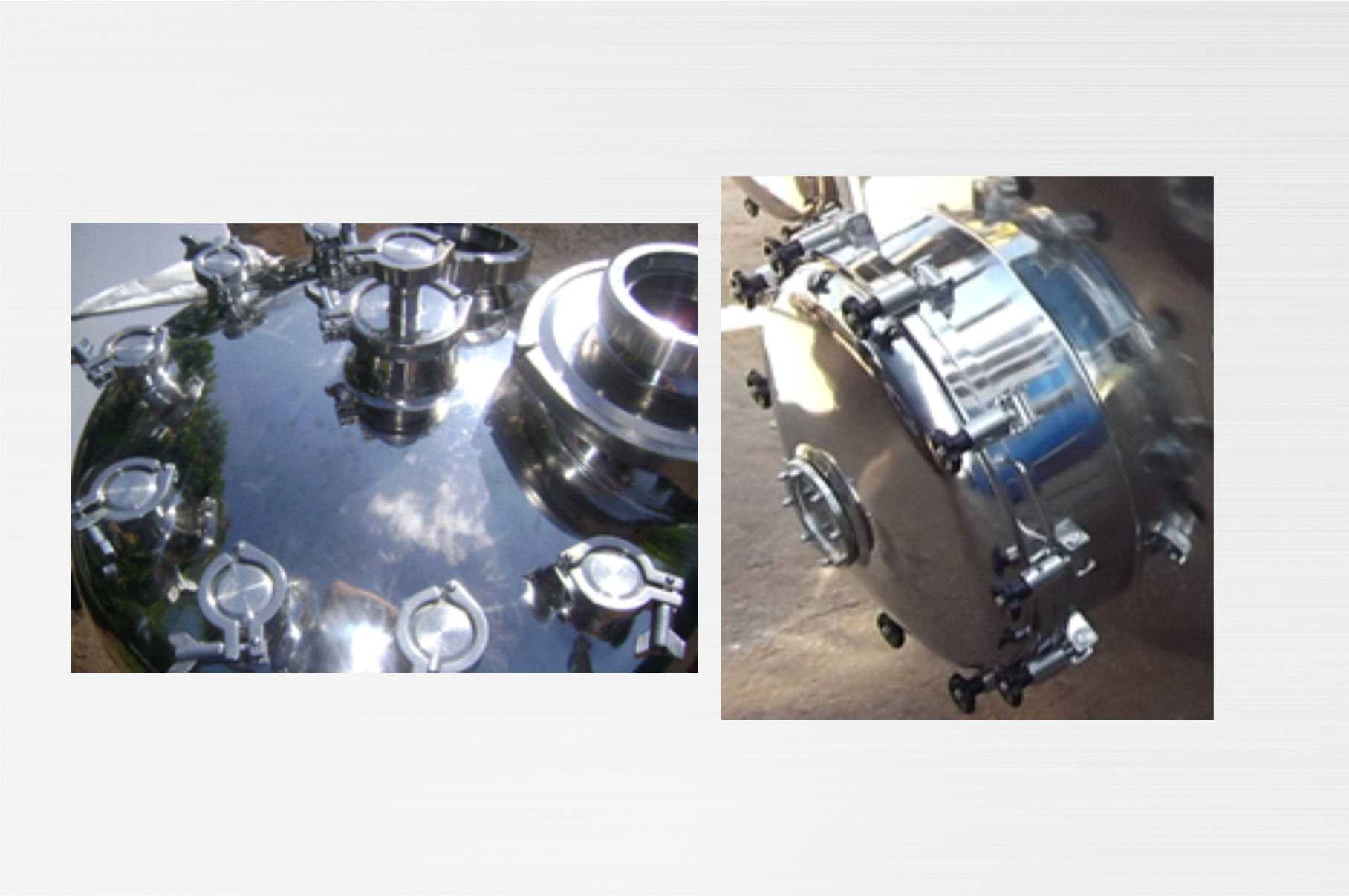 Boca de visita circular para altas pressões